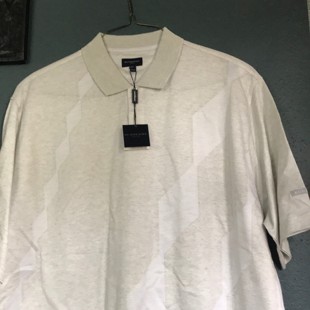 Burberry golf shirt